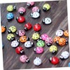 FUNOMOCYA Ladybug Shaped Desktop Decor Tabletop Craft Micro Landscape Home