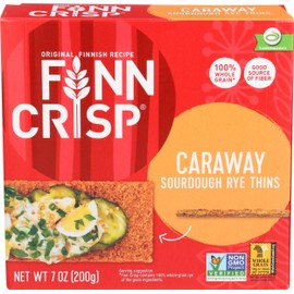 Finn Crisp Thin Crispbread Caraway - 7 oz