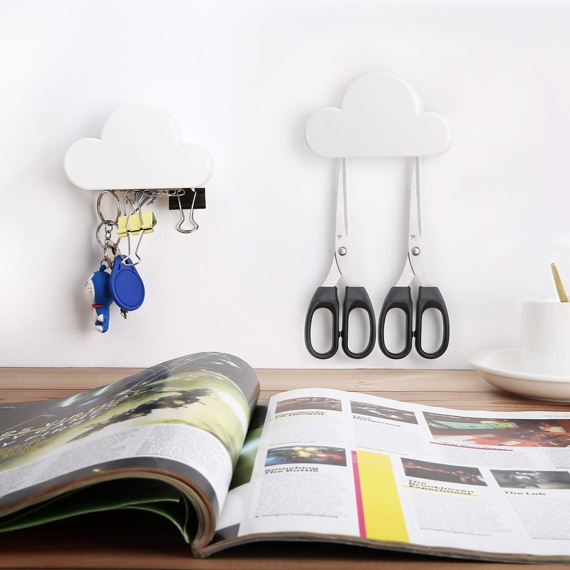 MoKo Magnetic Key Holder, Pack of 2 Key Storage for