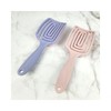 LuminaD Volume Cushion Beauty Hair Brush Lilac