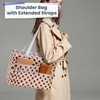 UNICITII File Organizer Box, Portable Tote Bag Hanging Filing Box