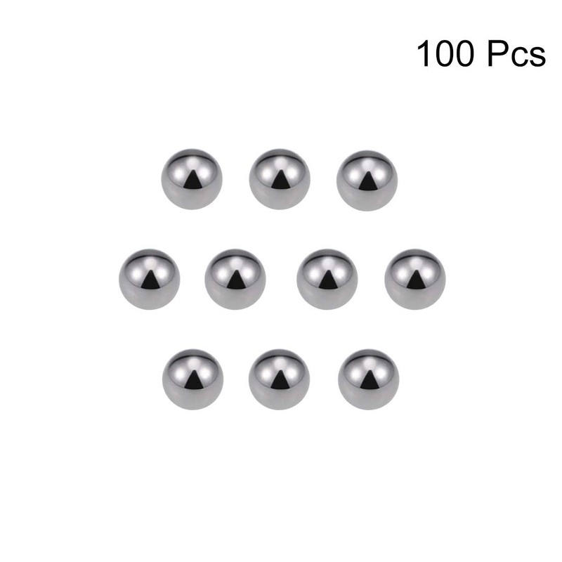 sourcing map Bearing Balls Carbon Steel Precision Balls 1/2 Inch