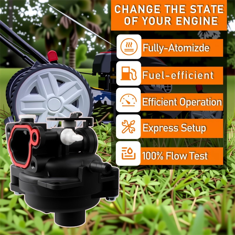 799583 Carburetor Fit for Briggs and Stratton Lawnmower engine 300E