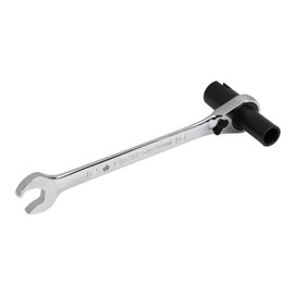 SK11 DEVICE Multi-functional Wrench, Hanging Band Ratchet Wrench, DVC-401W, 72 Thread Gear, Socket 0.4 x 0.5 inches (10 x 13 mm), Spanner 0.5 inches (12 mm), Includes Thumbscrew Screwdriver