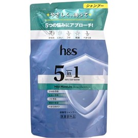 P&G h&s 5IN1 M Moisture Shampoo Refill 10.2 oz (290 g)