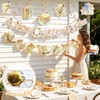 A New Chapter Begins Banner Floral Book Hanging Swirls Baby