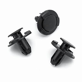 VVO Fasteners- Black Plastic Engine Bay Shield Clips for Ford Ranger, (Pack of 10)