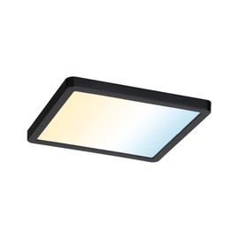 Paulmann Areo 79966 LED Panel Recessed Panel IP44 175 x 175 mm Square Including 1 x 13 W Dimmable Tunable White Plastic Ceiling Light 3000 K