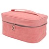 PU Leather Portable Makeup Bag Travel Handheld Detachable Waterproof Toiletry