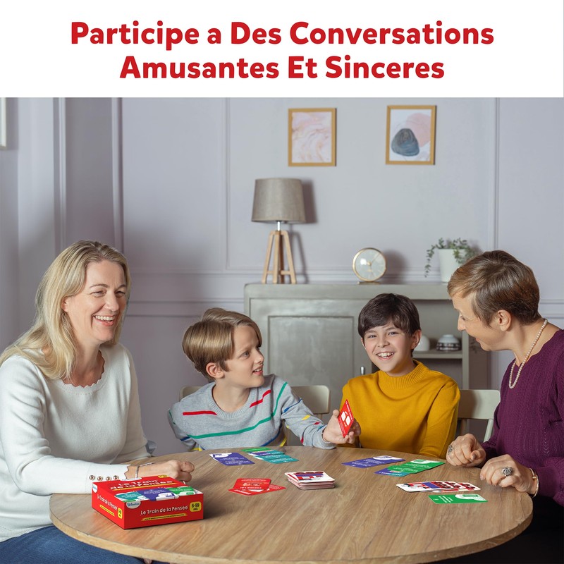 Skillmatics Card Game - Thought Train, Gifts, Family Connection and