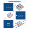 20 PCS Eugiichr Lever Wire Connectors - Quick Connect Professional