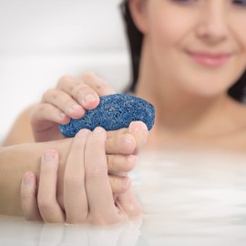 Lantelme 8477 Pumice Stone Set Colourful Callus Remover for Hand Foot Body Pedicure Peeling Foot Scrub Natural Callus Remover