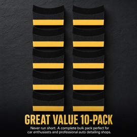 10 Pcs Car Tyre Dressing Applicator Pads, Reusable Auto Detailing Sponges for Tyre Shine Waxing Polishing