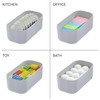 iDesign Plastic Drawer Organizer Bin - Storage for Kitchen, Bathroom,