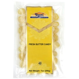 Rani Fresh Butter Candy 7oz (200g) ~ Indian Tasty Treats | Vegan | Gluten Friendly | NON-GMO | Indian Origin