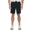 PGA TOUR Men's Expandable Flat Front Golf Short, Caviar, 38