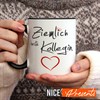 NICE-PRESENTS Tasse - Ziemlich beste Kollegin - Schwarz - Witzige