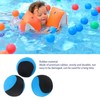 3Pcs Water Bouncing Balls Durable Rubber Water Skipping Balls Grip