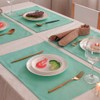 Vivi Idee® Set of 6 Place Mats 100% Cotton Place