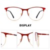 OLIEYE Cat Eye Reading Glasses For Women Retro Design Reader