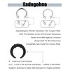 Kadogohno Pincher Septum Rings Piercing Gauge Kit Stretching Jewelry 14g