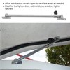 299‑534mm Telescoping Hatch Support Adjuster Marine Grade Stainless Steel for