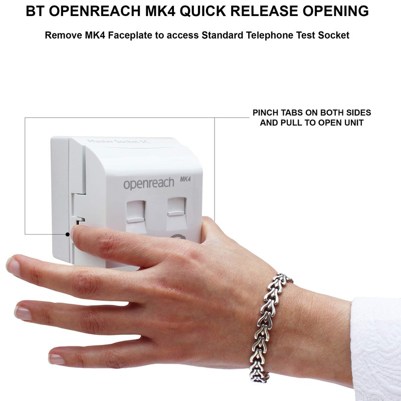 1STec BT Openreach NTE5C MK2 Master + MK4 Faceplate +