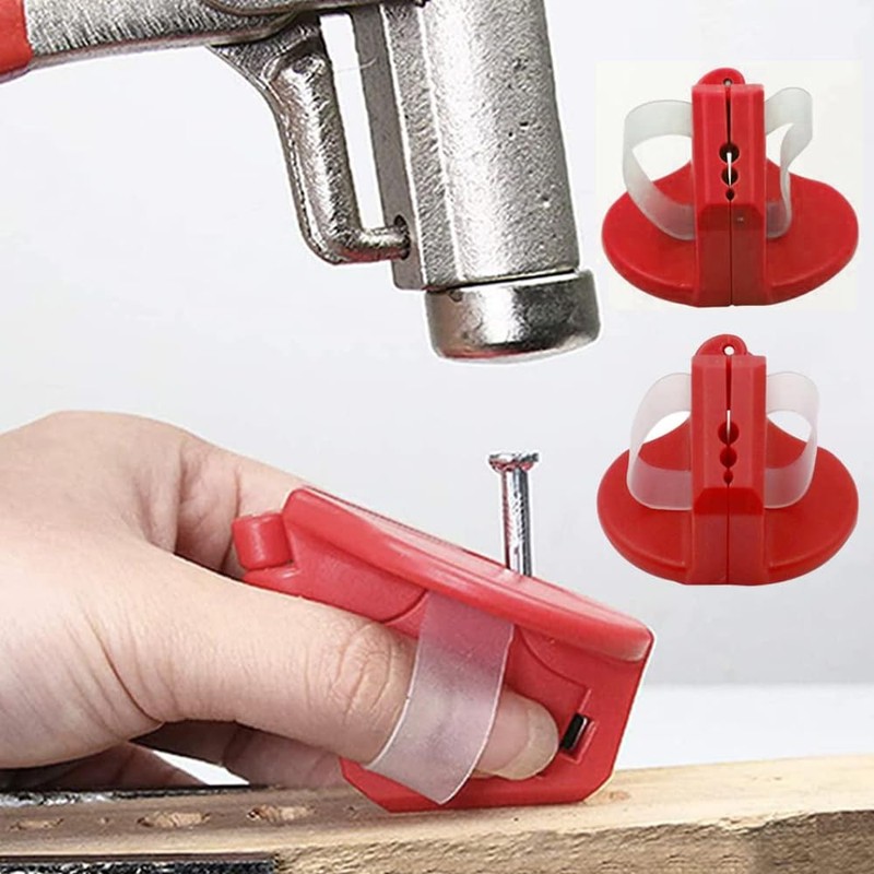 Sarini Nail Fixing Protector Anti-Hammer Finger Protection Clip Hand Guard