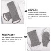 Voarge Back Scrubber, Back Brush Shower with Exfoliating Gloves, Bamboo