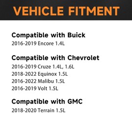 Motorevo Ignition Coil Pack 1.4L 1.5L Compatible with Chevy Equinox 2018-2022, Cruze 2016-2019, Malibu 2016-2022 and Volt & GMC Terrain 2018-2020 & Buick Encore 2016-2019 Set of 4 UF802