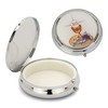 NKlaus Silver Metal Case Chalice Motif 5 x 1.5 cm
