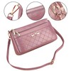 LassZone Small Crossbody Handbags for Women Soft Leather Crossbody Purse