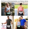 MOSU Riñonera para Correr, Cinturón de Hidratación Impermeable con Portabotellas,