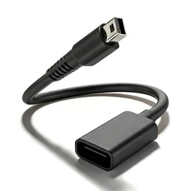 PDEEY 3DS to USB C Adapter Charger Cable Charging for 3DS/2DS/DSi Series, 0.5 ft