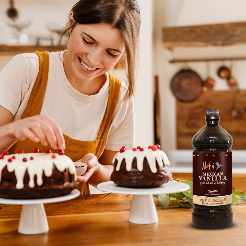 Naku Mexican Vanilla Extract - Pure and Traditional with a