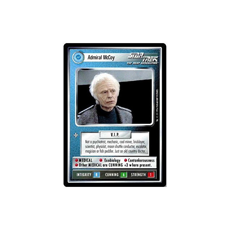 Decipher Star Trek CCG 1E The 2-Player Federation Deck Admiral