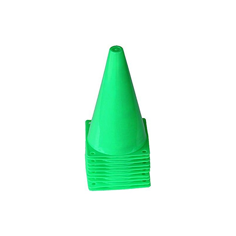 Boje Sport Set of 10 marking cones, 23 cm, colour