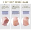 Electric Callus Remover Replacement Heads - 6 Pack Replacement Roller