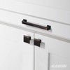 Alzassbg 10 Pack Oil Rubbed Bronze Cabinet Pulls, 3-3/4 Inch(96mm)