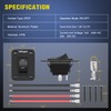 Nilight ON-Off Switch Panel 4 PIN DPST Toggle Switches Panel