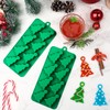 Webake Christmas Tree Silicone Molds for Ice Cube 8-Cavity Christmas