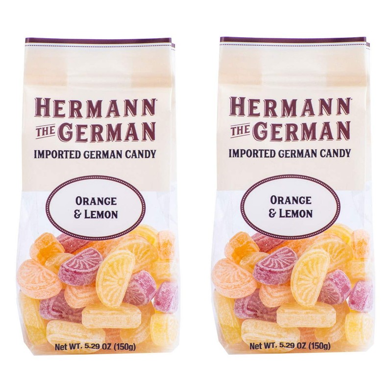 Hermann the German Hard Candy - Imported - Pack of