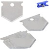 DraCra 20 Pack PTFE Tube Cutter Blades Replacement Teflon Tubing