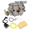 Chainsaw Carburetor Carb Replacement Aluminum Anodized Surface for HUSQVARNA 51