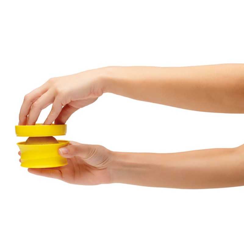 Chef'n Lemon Aid Citrus Spiralizer Lemon Aid Citrus Spiralizer, Yellow,