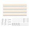 Barrina Grow Lights for Indoor Plants, Full Spectrum Sunlight, 1ft
