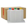 Octopus 5 x 500 ml Plastic Bottles, HDPE Plastic Bottles