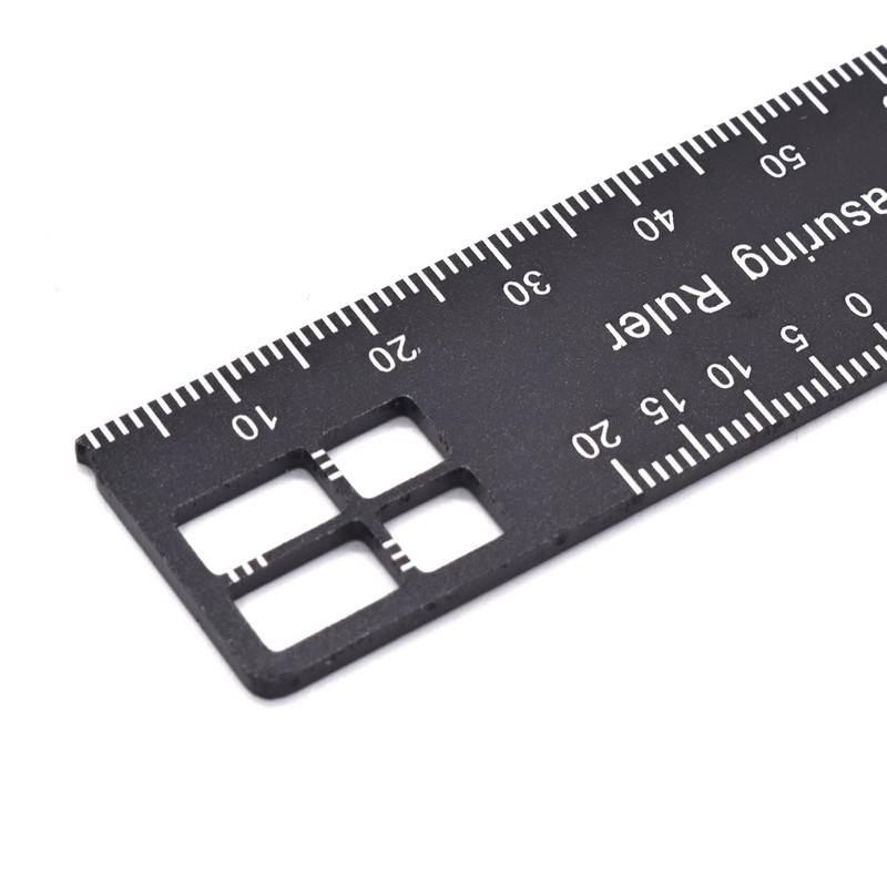 Dental Precision Measuring Ruler,Span Measure,Dental Measuring Scale Tools