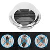Stainless Steel Round Air Vent Thicken Windproof Rainproof Round Ventilation
