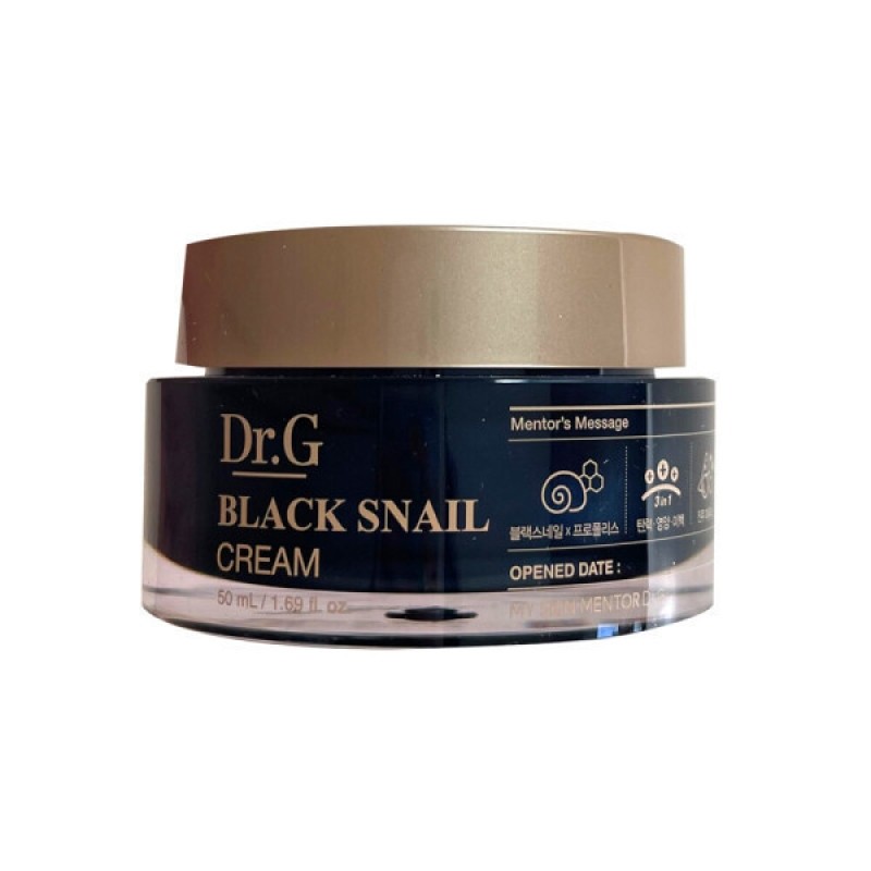 Dr.G Black Snail Cream 50ml // Circle / 닥터지 블랙